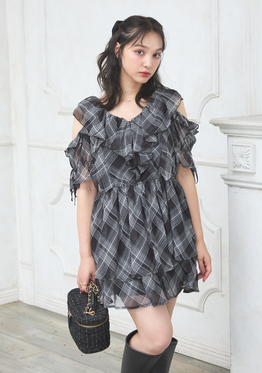 FRILL MINI ONE-PIECE