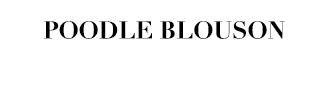 POODLE BLOUSON
