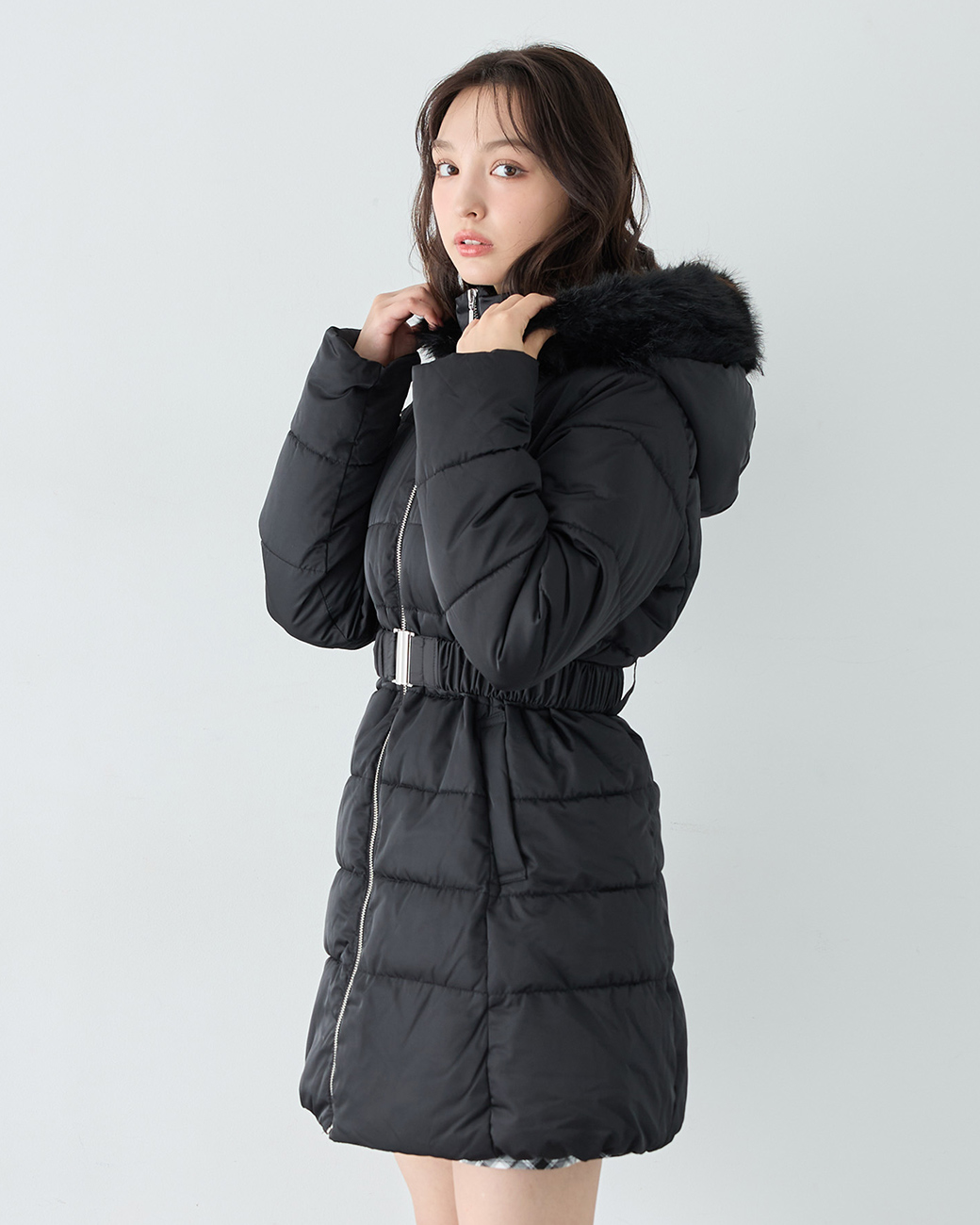 WAIST BELT ECODOWN COAT