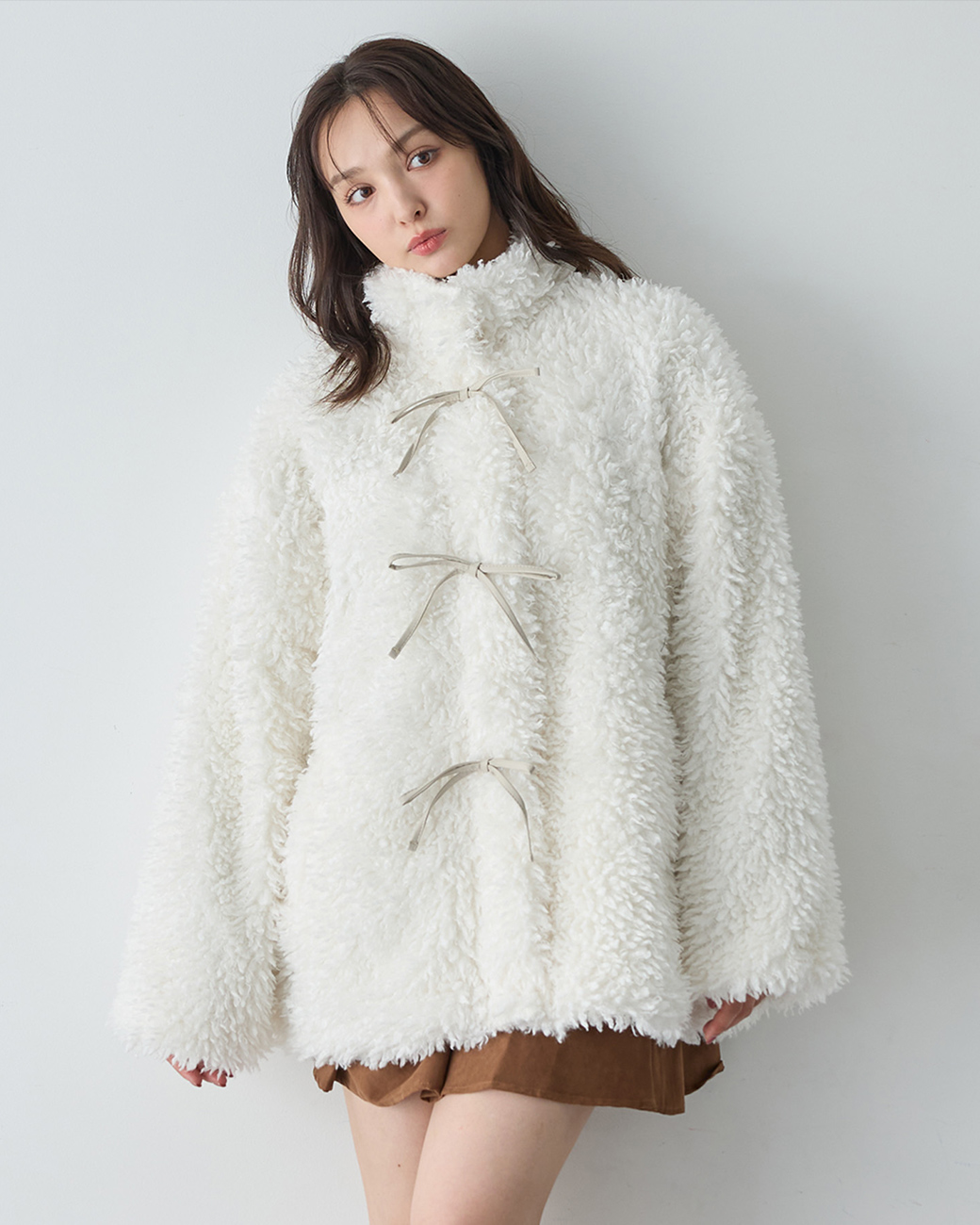RIBBON BOA BLOUSON