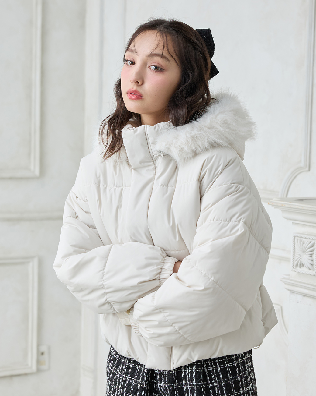 ECO FUR DOWN JACKET