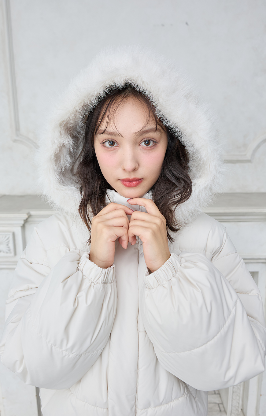 ECO FUR DOWN JACKET