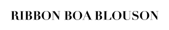RIBBON BOA BLOUSON