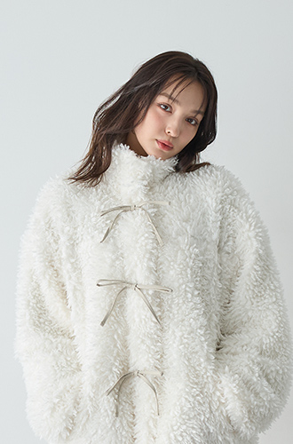 RIBBON BOA BLOUSON