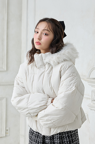 ECO FUR DOWN JACKET