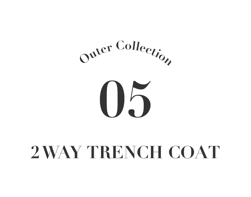 2WAY TRENCH COAT