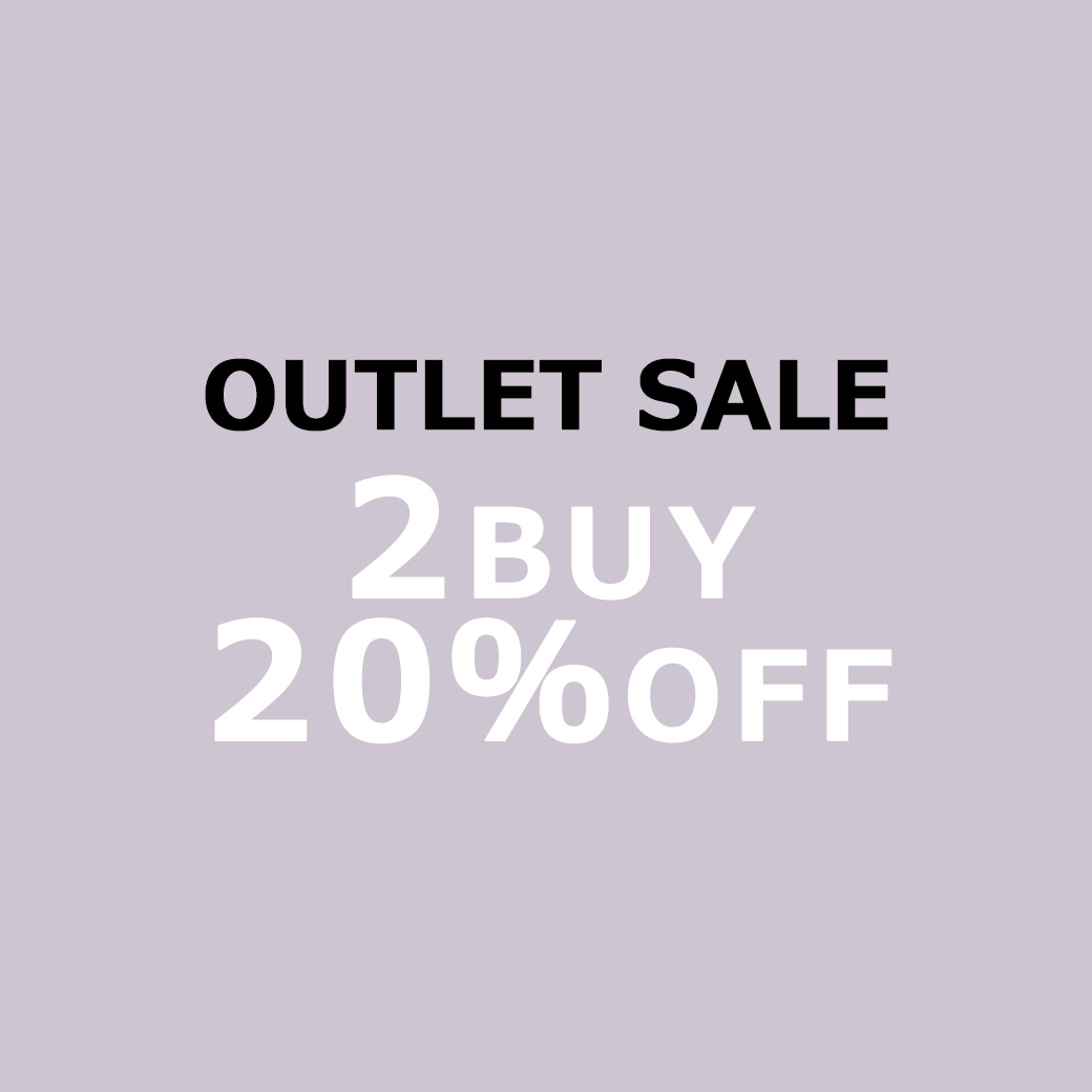 アウトレット2点20％OFF