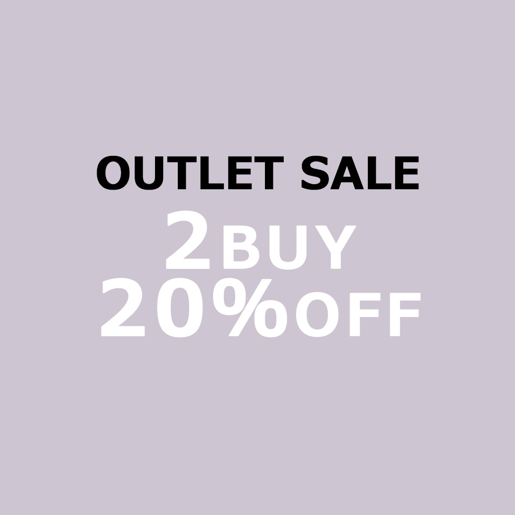 アウトレット2点20％OFF