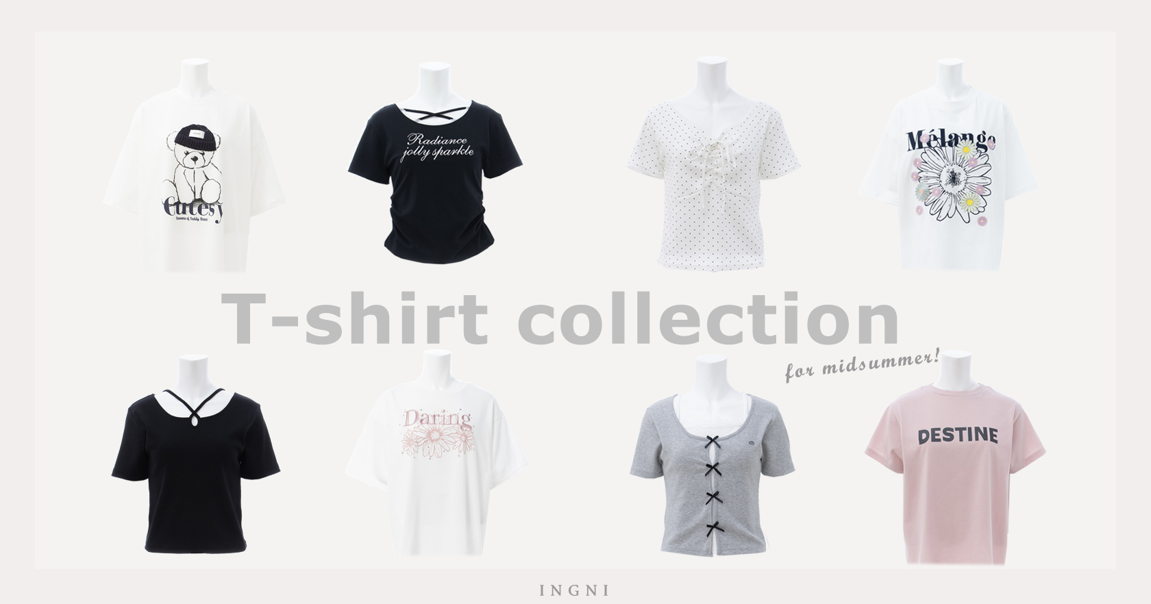 真夏のTシャツコレクション