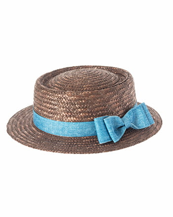 INGNI(イング) ストロー／カンカン帽 ブラウン