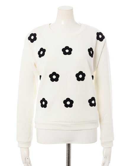 INGNI(イング) デイジーサガラ刺繍H／N／TOPS