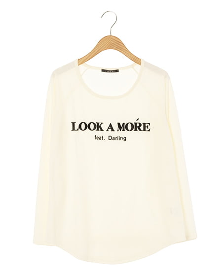 LOOK AMOREロゴ／Tシャツ