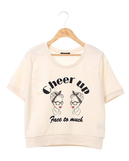 INGNI(イング) CHEERUPスウェット／TOPS オフホワイト