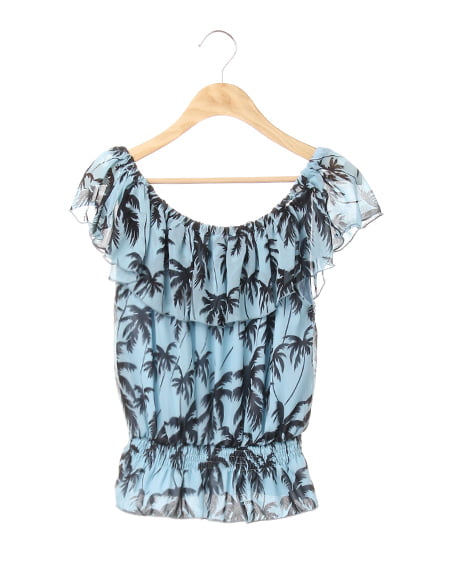 INGNI(イング) パームツリー柄スモック／TOPS