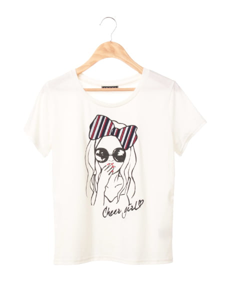 NEWレトロガール／Tシャツ
