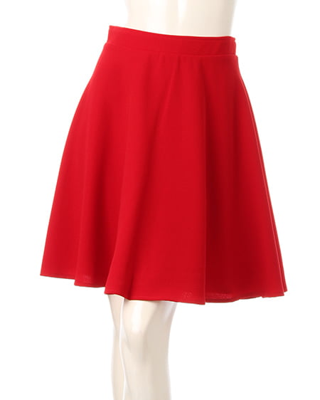 INGNI(イング) ミディ丈フレア／スカートA アカ