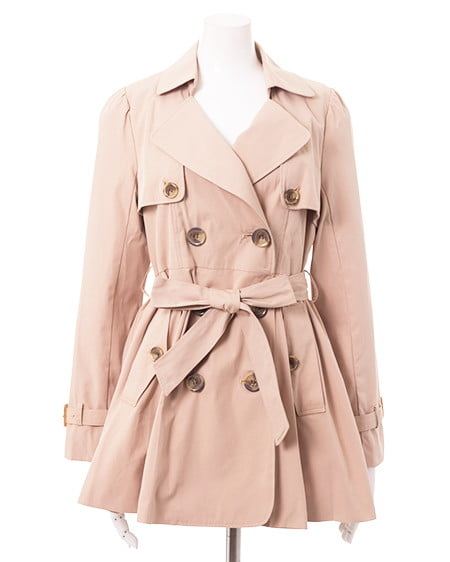 INGNI(イング) ドーリートレンチ／コートA ベージュ