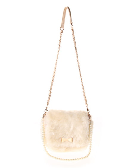 フェイクファーショルダー／BAG