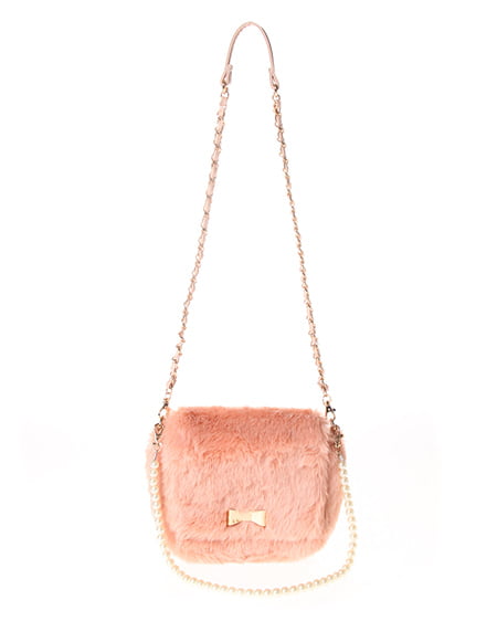 フェイクファーショルダー／BAG