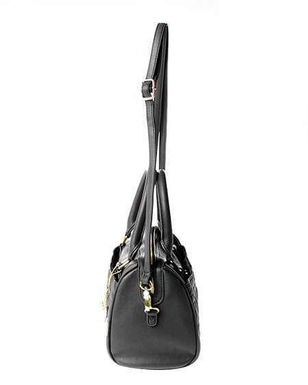 INGNI（イング） 2WAYキルティングボストン／BAG ｸﾛ