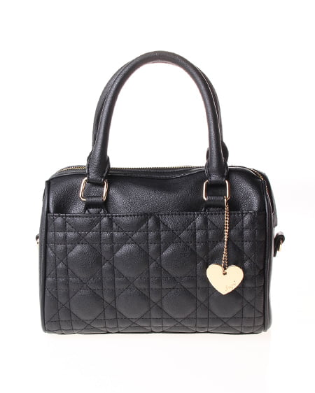 INGNI（イング） 2WAYキルティングボストン／BAG ｸﾛ