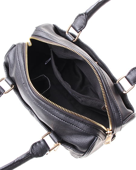 INGNI（イング） 2WAYキルティングボストン／BAG ｸﾛ