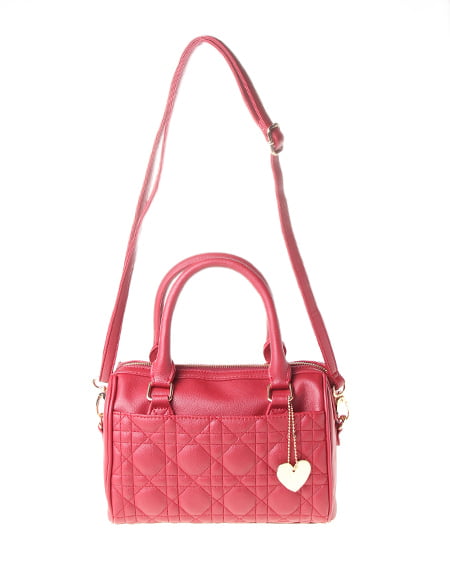 INGNI(イング) 2WAYキルティングボストン／BAG アカ