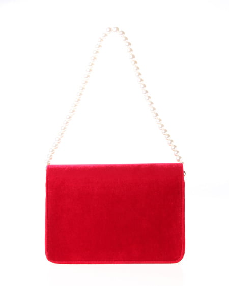 INGNI（イング） ベロアショルダー／BAG ｱｶ