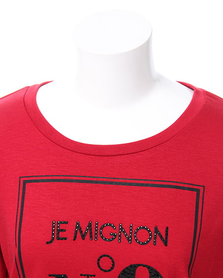 INGNI（イング） ナンバーロゴ／ロングTシャツ ﾎﾞﾙﾄﾞｰ