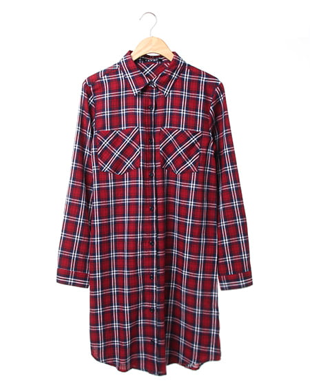 チェック柄／ロングシャツA｜INGNI(イング) 公式通販｜INGNI STORE