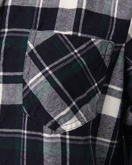 INGNI(イング) チェック/シャツ コン/グリーン