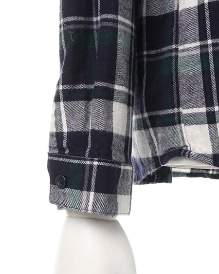 INGNI(イング) チェック/シャツ コン/グリーン