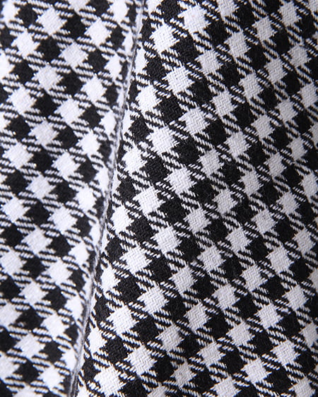 INGNI（イング） ウエストリボンフェイクウール／スカート ｸﾛ/ｷﾞﾝｶﾞﾑ