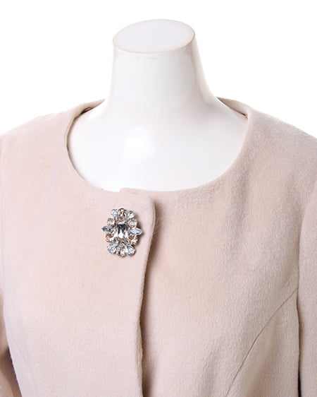 INGNI(イング) 3WAY仕様ドーリー/コート ウスベージュ