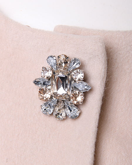 INGNI(イング) 3WAY仕様ドーリー/コート ウスベージュ