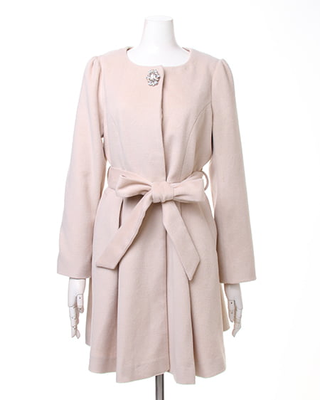 INGNI(イング) 3WAY仕様ドーリー/コート ウスベージュ