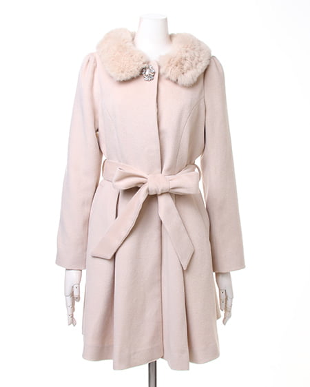 INGNI(イング) 3WAY仕様ドーリー/コート ウスベージュ