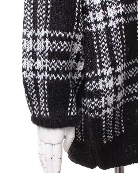 INGNI（イング） バイカラーオフタートル／チュニックワンピース ｸﾛ/ｸﾛ