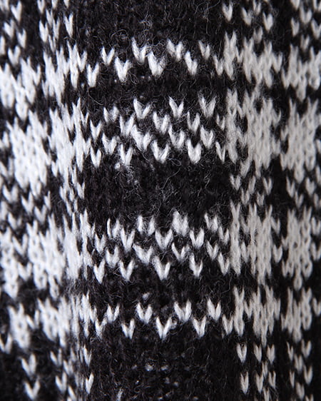 INGNI（イング） バイカラーオフタートル／チュニックワンピース ｸﾛ/ｸﾛ