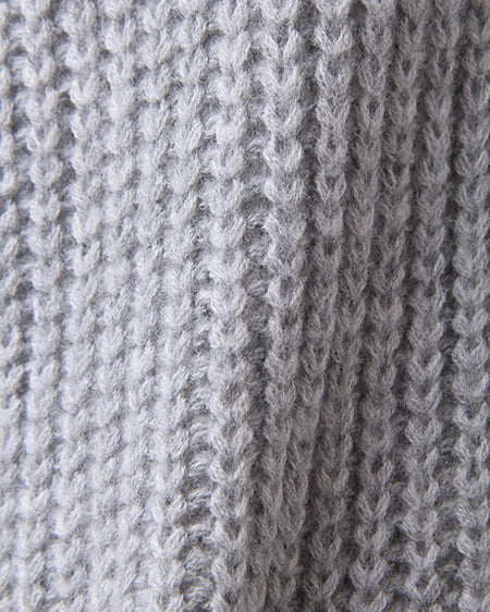 INGNI（イング） オフタートル／ニットワンピースA ｸﾞﾚｰ