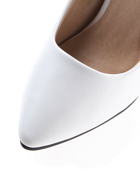 INGNI（イング） プレーン／パンプス ｵﾌﾎﾜｲﾄ