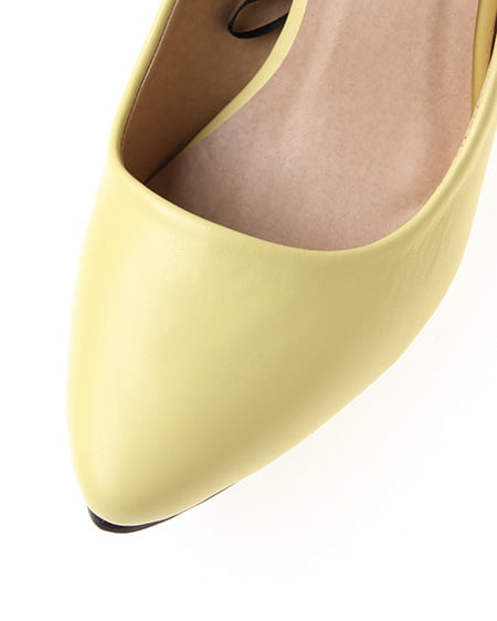 INGNI（イング） プレーン／パンプス ｲｴﾛｰ