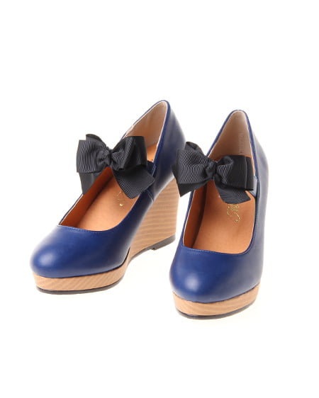 INGNI（イング） 前リボン／パンプス ｺﾝ