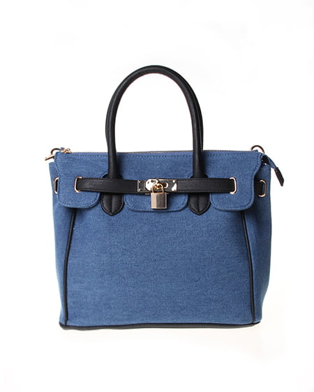 INGNI（イング） バイカラーKEYモチーフ2WAY／BAG ﾃﾞﾆﾑ/A