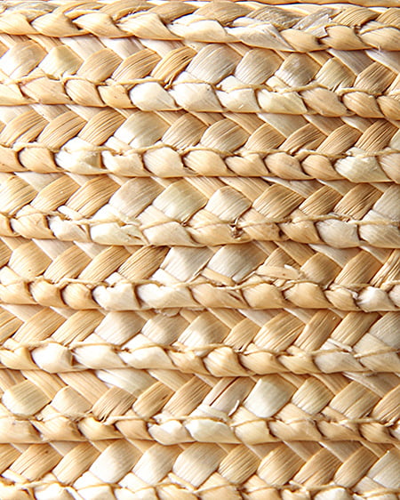 INGNI(イング) ブレードカンカン帽 ナチュラル/クロ