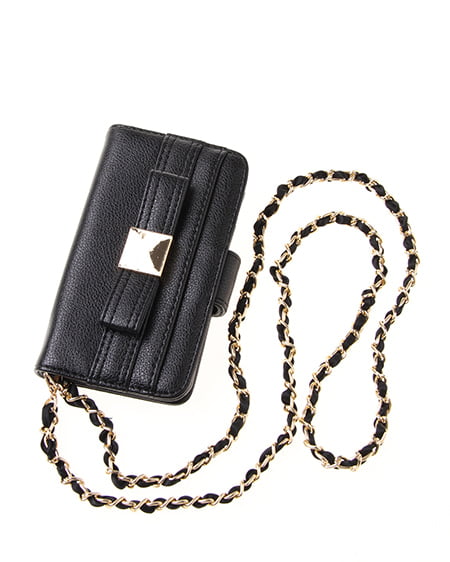 INGNI(イング) リボンベルトiPhoneケース ｸﾛ