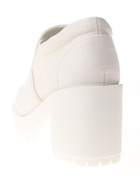 INGNI（イング） ラグソール／スリッポン ｵﾌﾎﾜｲﾄ