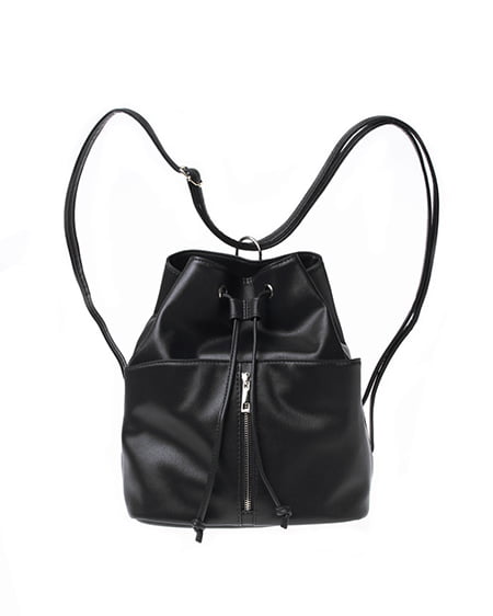 INGNI(イング) ファスナー付／リュック ｸﾛ