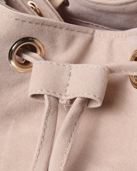 INGNI（イング） フリンジ巾着ショルダー／BAG ﾍﾞｰｼﾞｭ