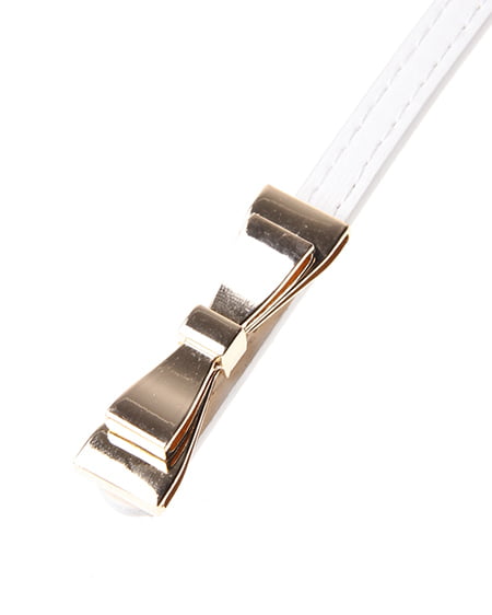 INGNI（イング） NEWリボン／ベルト ｵﾌﾎﾜｲﾄ